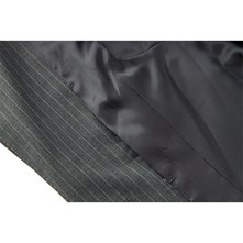 5007 Gray Vertical Stripes