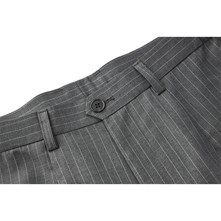 5007 Gray Vertical Stripes