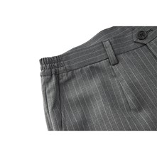 5007 Gray Vertical Stripes