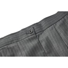 5007 Gray Vertical Stripes