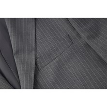 5007 Gray Vertical Stripes