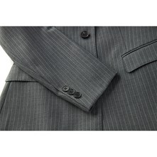 5007 Gray Vertical Stripes